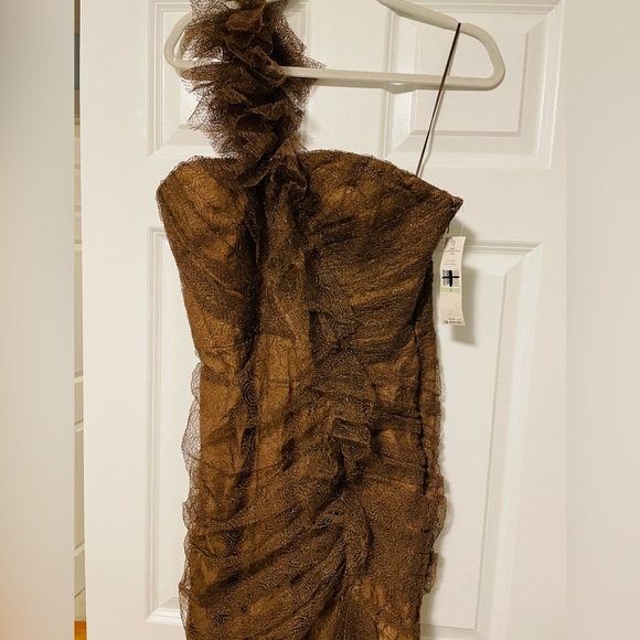 Carmen Marc Volvo dress size 8 mermaid mother of the bride gown gorgeous $4400 - Picture 8 of 15